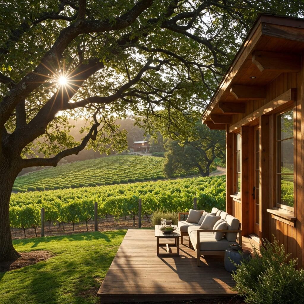 Calistoga Ranch private lodge