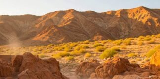 Unwind and Rejuvenate: Exploring the Best U.S. Hot Springs Resorts Tranquil hot springs pool at sunset.